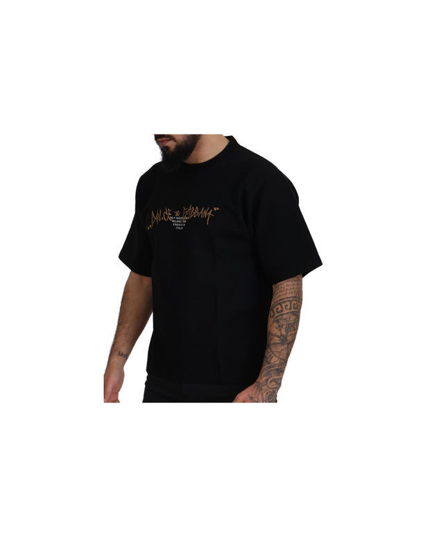 Dolce & Gabbana Logo Cotton Crewneck T-shirt