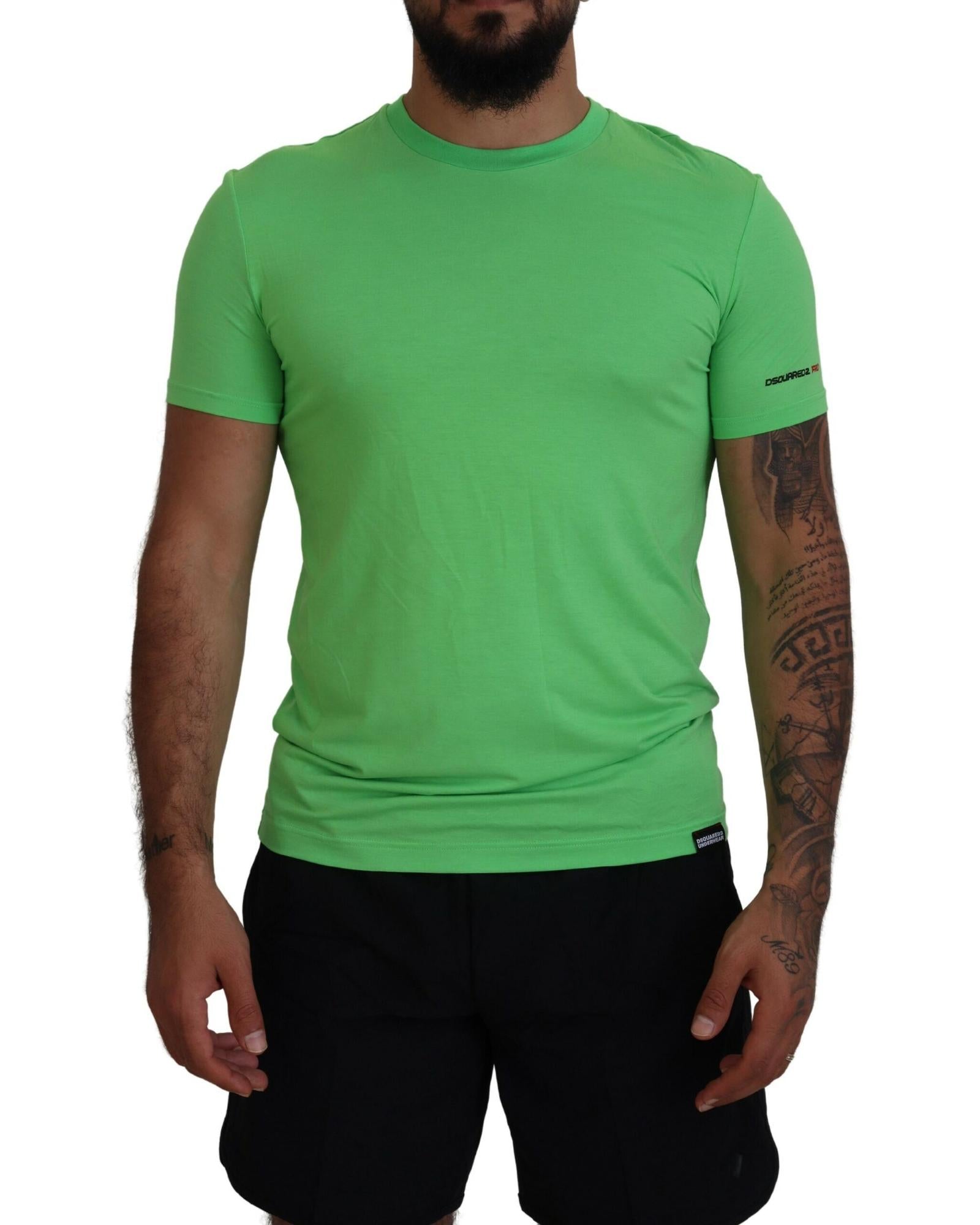 Dsquared² Crew Neck Short Sleeve TShirt Regular XL Green