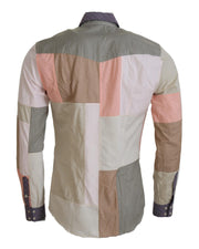 Dolce & Gabbana Patchwork Slim Shirt