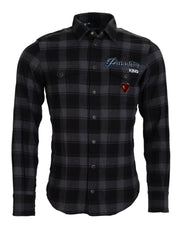 Dolce & Gabbana Checkered Long Sleeve Shirt in