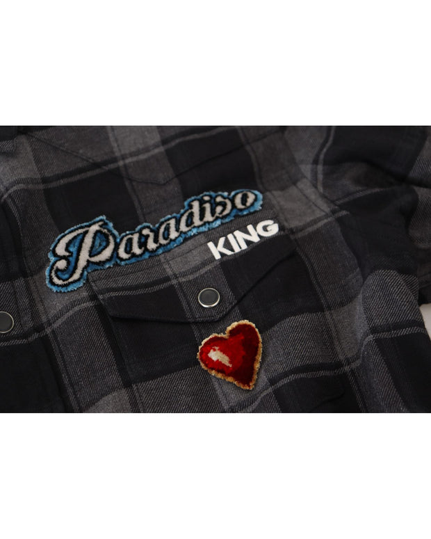 Dolce & Gabbana Checkered Long Sleeve Shirt in