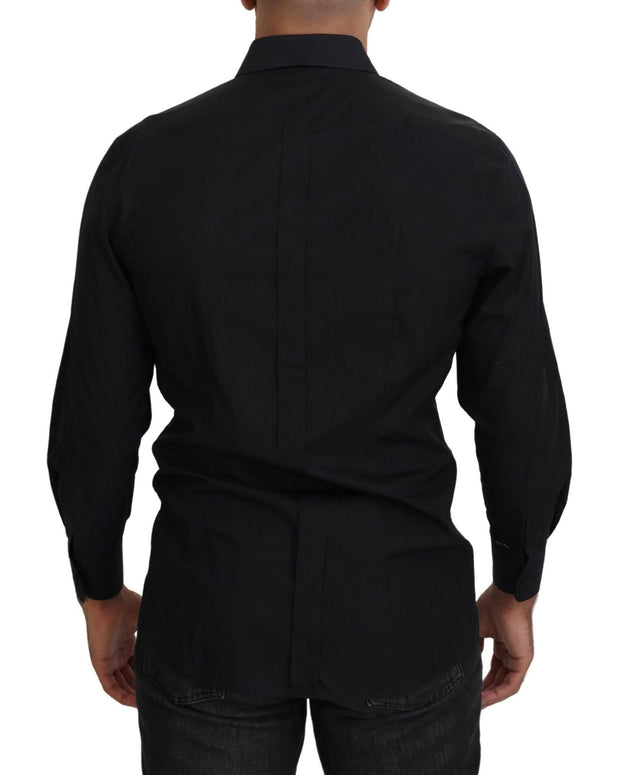 Dolce & Gabbana Classic  Cotton Collared Long Sleeve Shirt