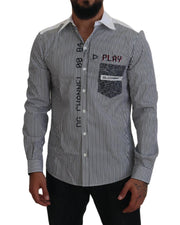 Dolce & Gabbana Striped Slim Fit Shirt