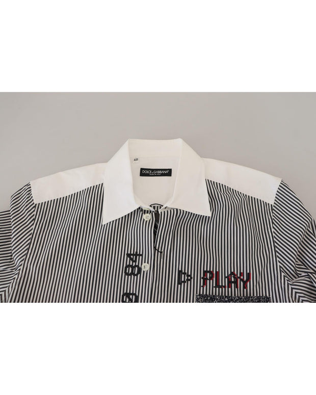 Dolce & Gabbana Striped Slim Fit Shirt