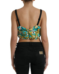 Dolce & Gabbana Floral Print Silk Tank Top - Multicolor