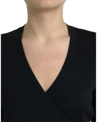 Dolce & Gabbana Wool V-neck Crossed Cardigan Sweater