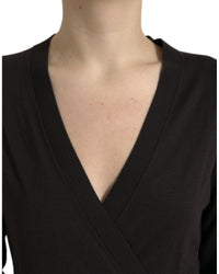 Dolce & Gabbana Wool V-neck Cardigan Sweater