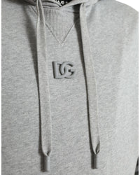 Dolce & Gabbana Men's Grey Hooded Sweatshirt