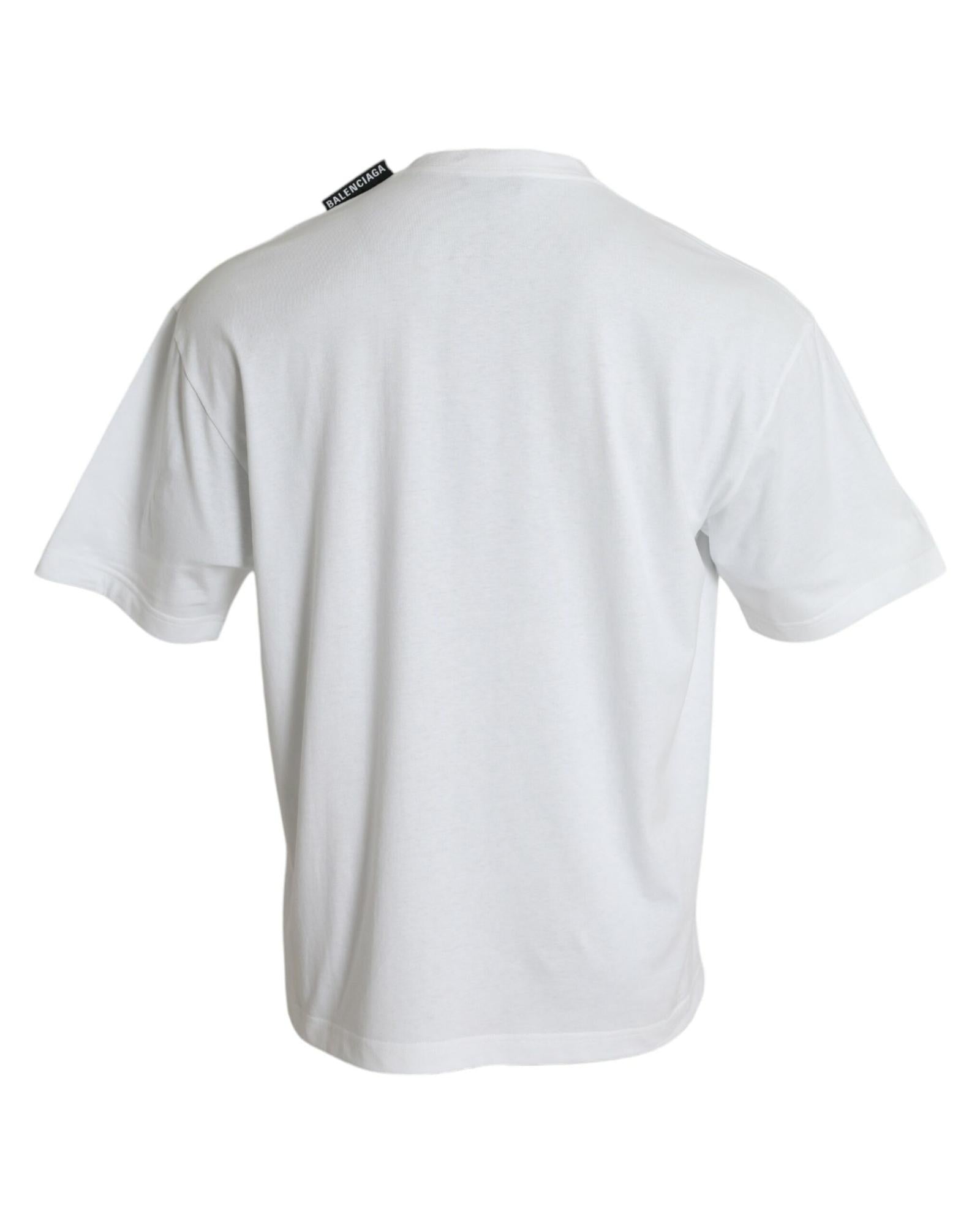 Balenciaga Logo Print T-Shirt for Men
