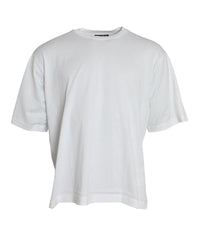 Dolce & Gabbana Men's White Cotton T-Shirt Regular XXXL White