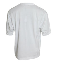 Dolce & Gabbana Men's White Cotton T-Shirt