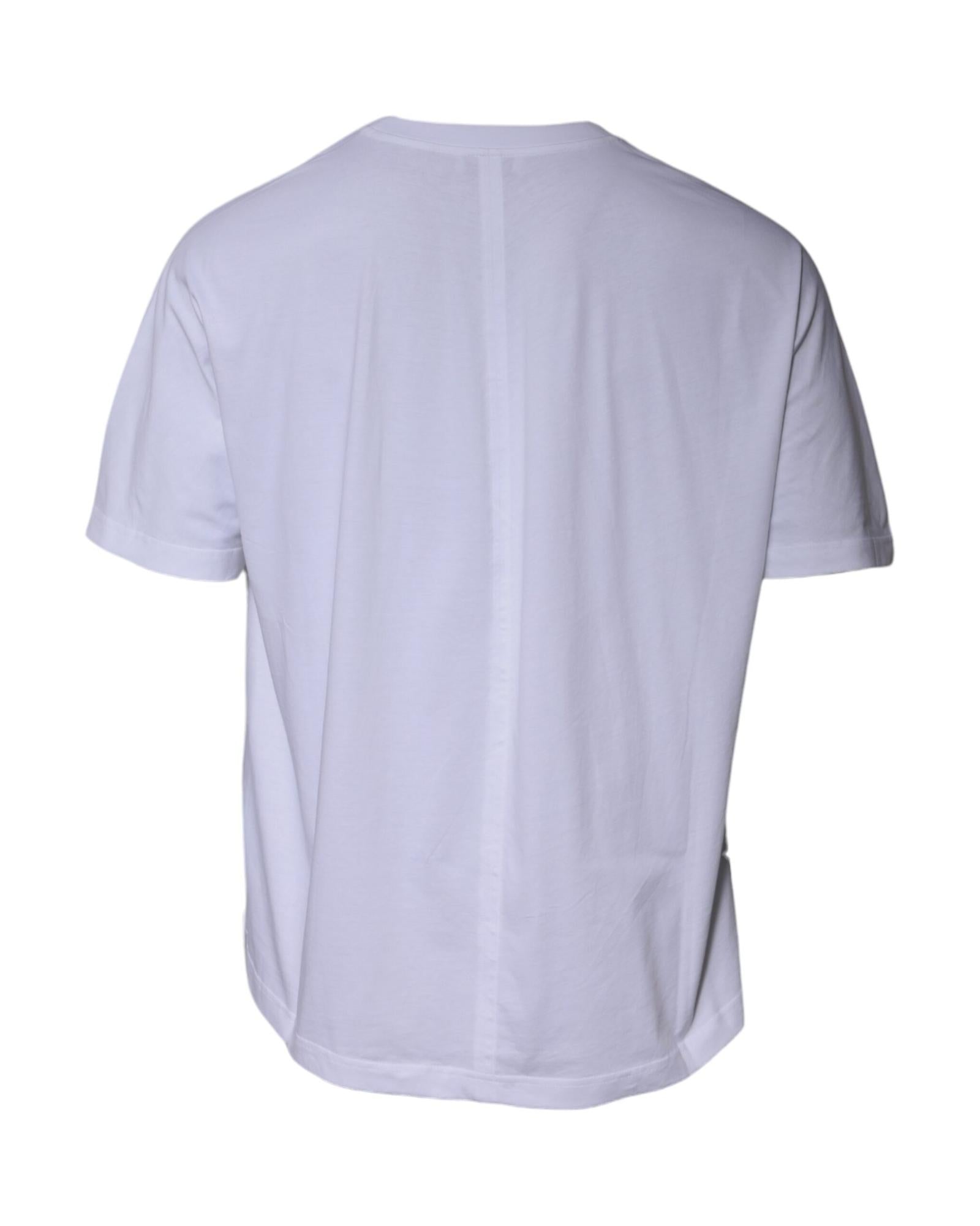 Balenciaga hort leeve Thirt Logoembroidered Men White Singlets