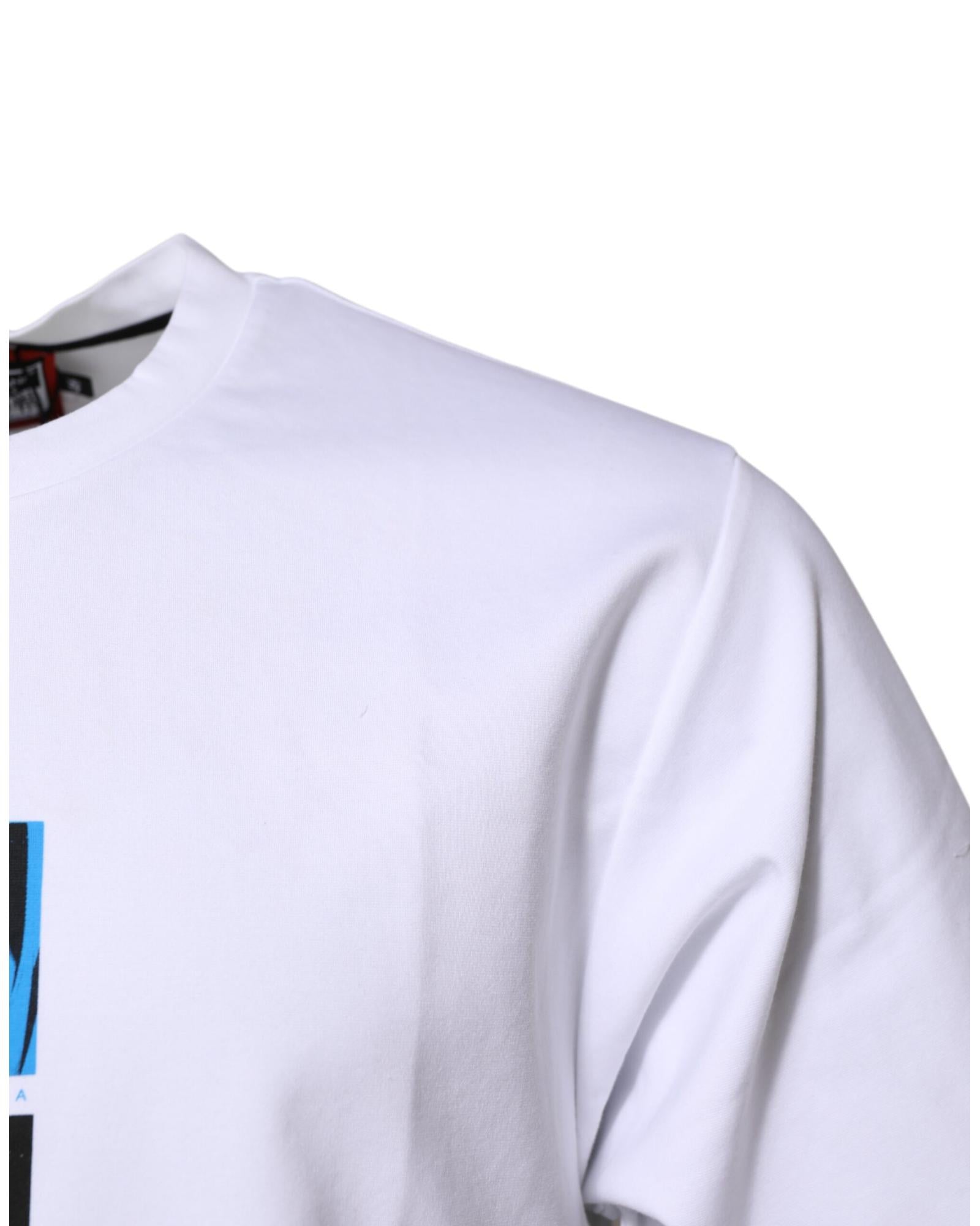 Dolce & Gabbana Graphic Print TShirt Men White T-Shirts