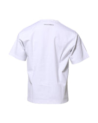 Dolce & Gabbana Graphic Print TShirt Men White T-Shirts