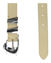 ByFar Womens Moore Leather Belt