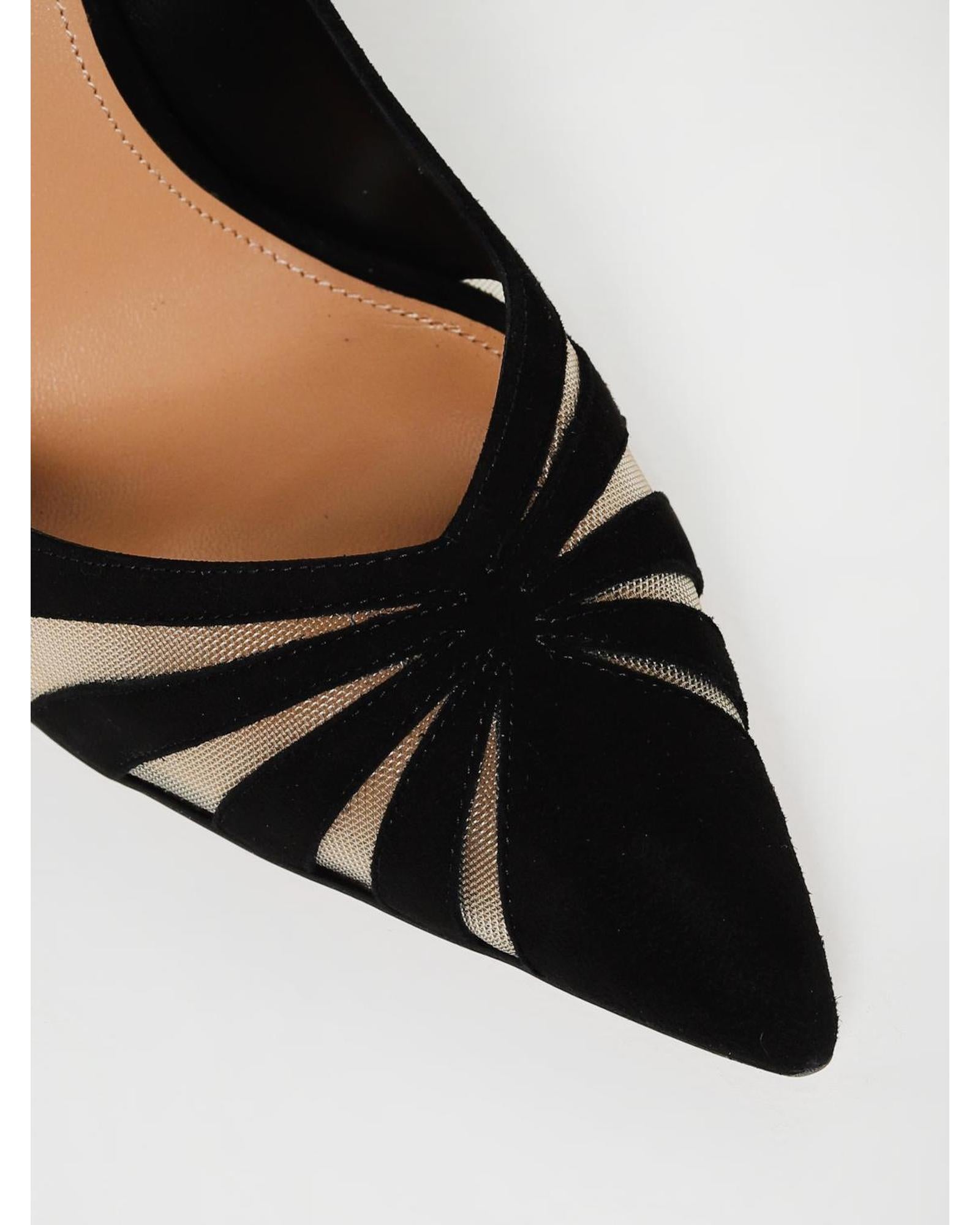 Aquazzura Simply Irresistible Pumps Mesh Women Black