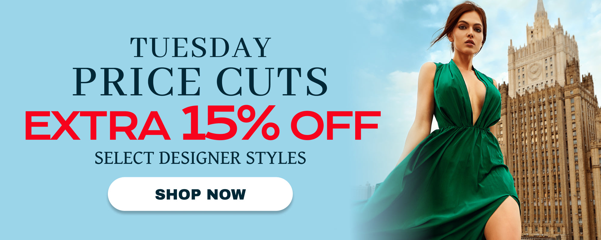 tuesday sale 15 percent off selected items