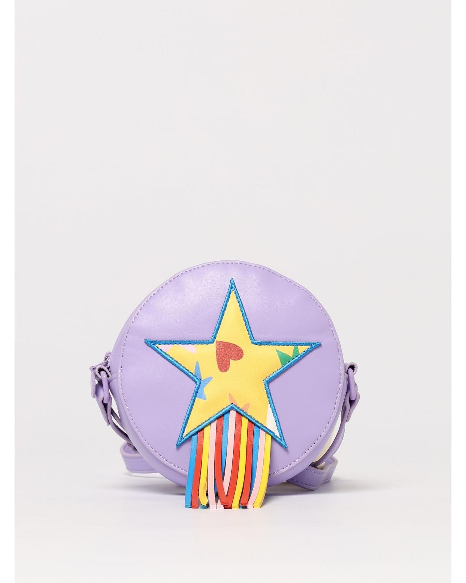 Stella Mccartney Kids Kids Rainbow Star Crossbody Multicolor Bags