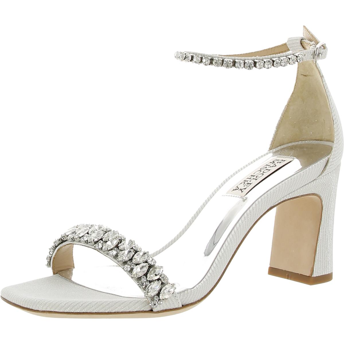Harriet Womens Rhinestone Heels