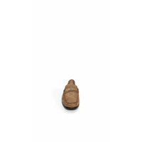 Tods Smooth Leather Penny Loafers in Brown