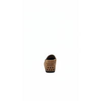 Tods Smooth Leather Penny Loafers in Brown