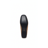 Tods Smooth Leather Penny Loafers in Brown
