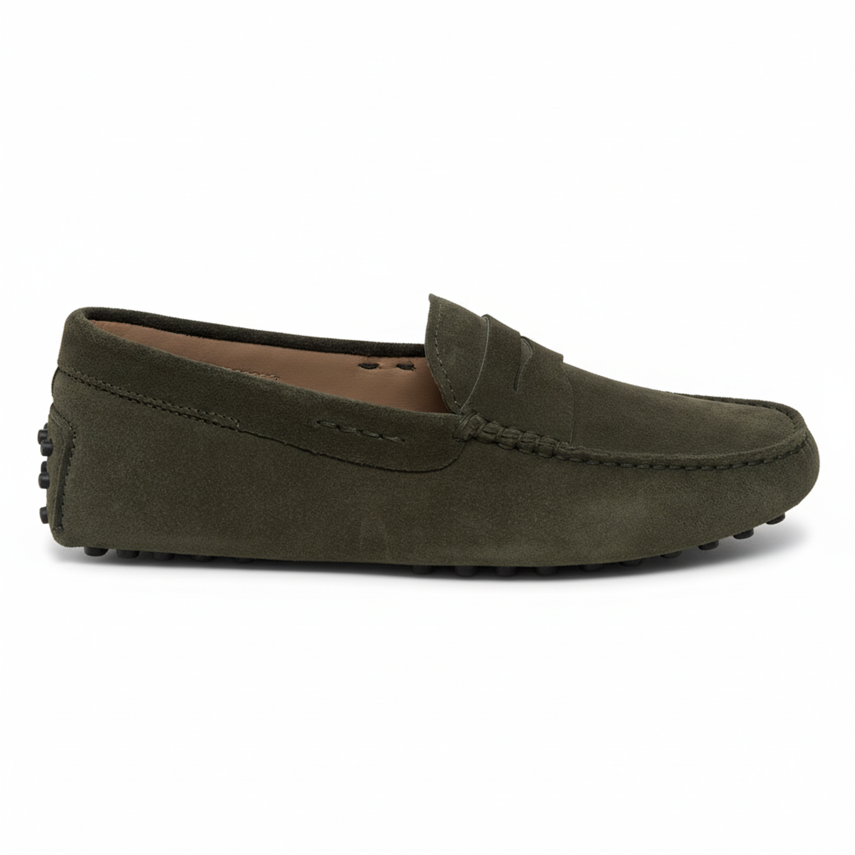 Tods Leather Gommino Driving Shoes in Black
