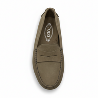 TODS WOMENS LOAFERS IN GREEN