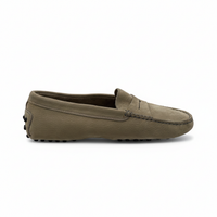 TODS WOMENS LOAFERS IN GREEN