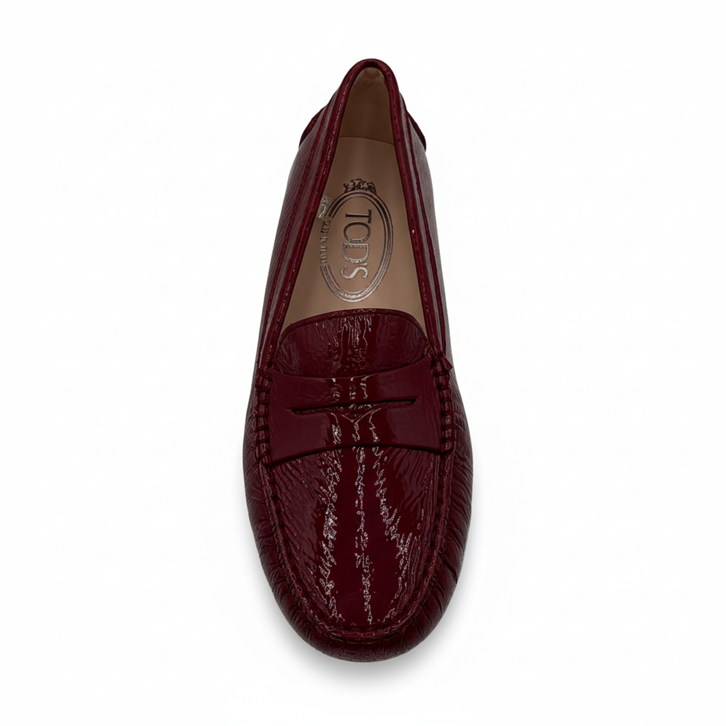 Tod's Womens Red Loafers