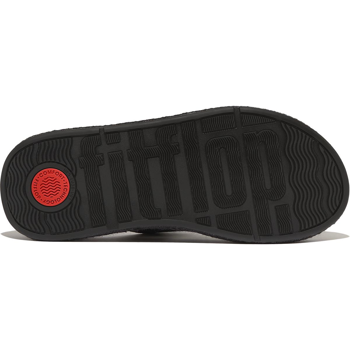 F-Mode Espadrille Womens Adjustable Leather Thong Sandals