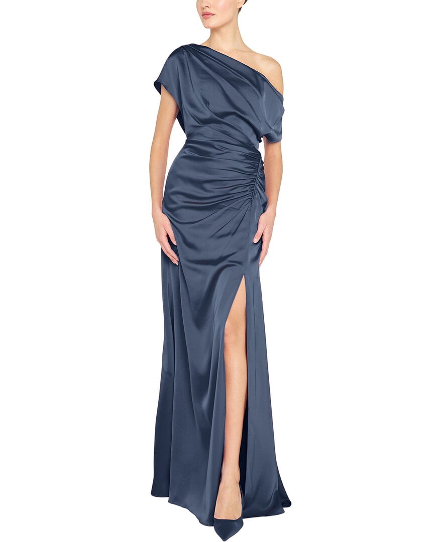 Theia Kacey Asymmetrical Gown