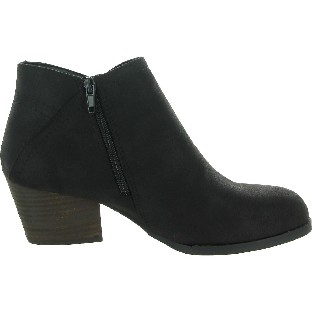 Bobbi Womens Solid Man Made Booties