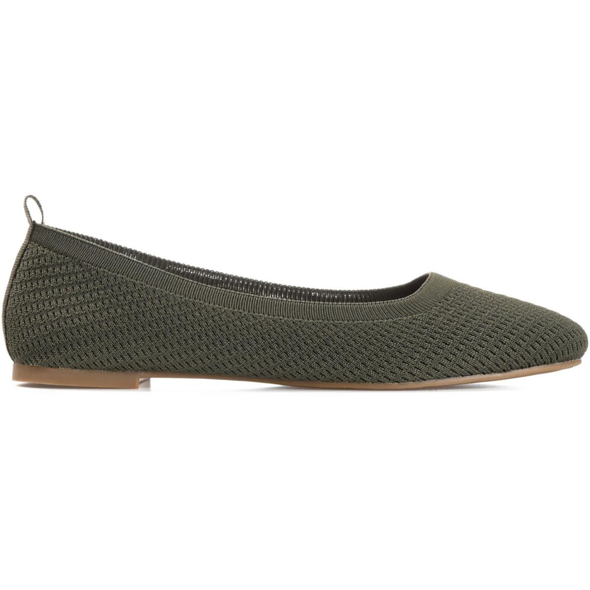Maryann Womens Slip On Comfort Insole Ballet Flats