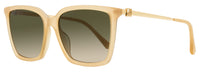 Jimmy Choo Square Sunglasses Totta /G FWMHA Nude/Gold 56mm Nude Gold