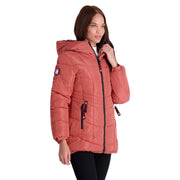 Womens Sherpa Cold Weather Puffer Jacket