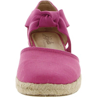Kascade Womens Canvas Strappy Espadrilles