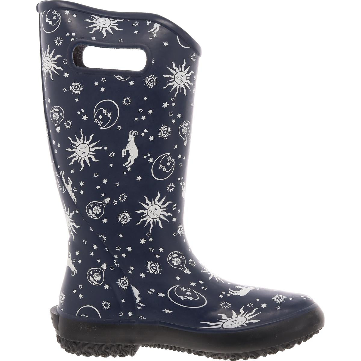 Womens Waterproof Rubber Rain Boots