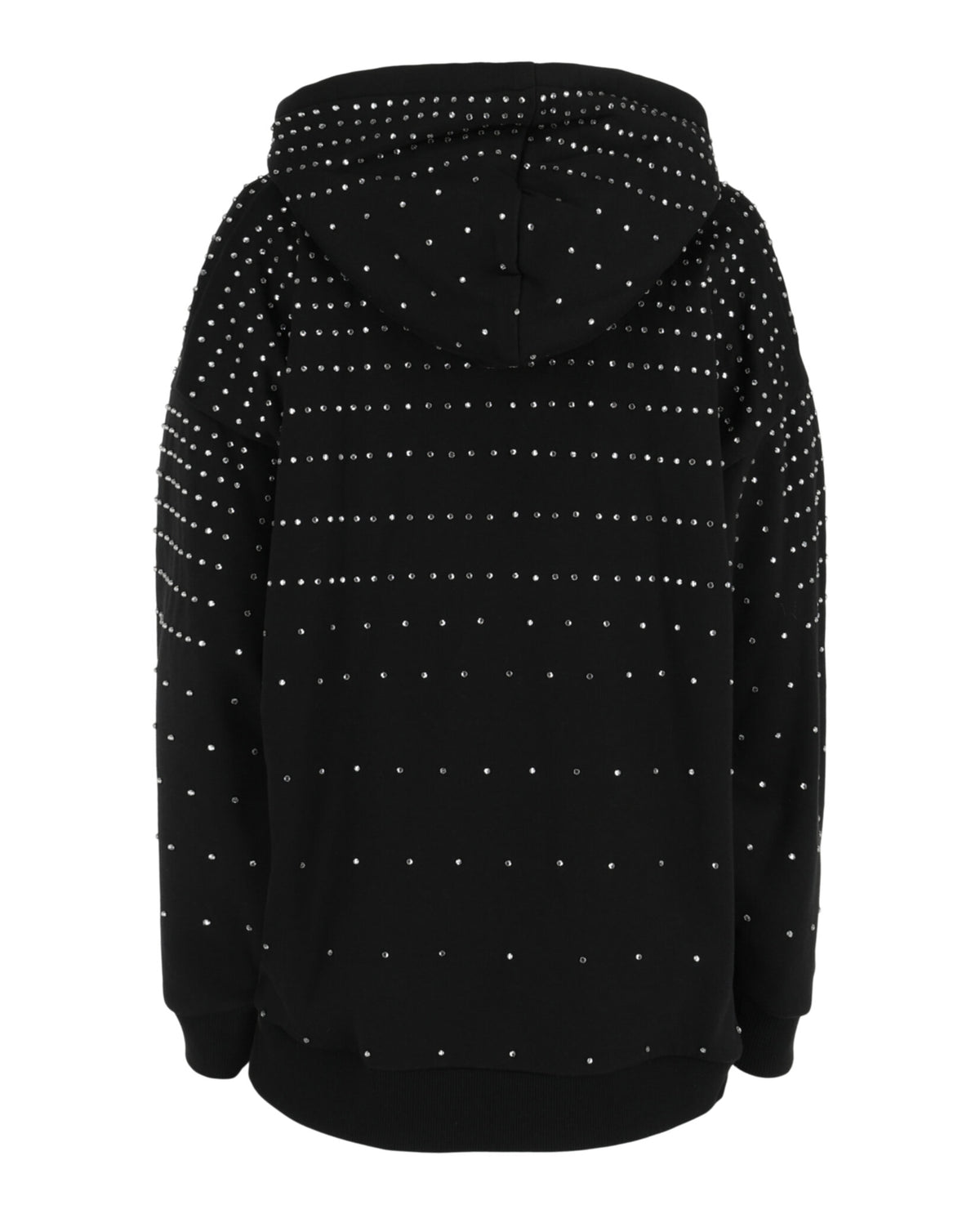 Valentino Valentino Womens All-Over Crystal-Embellished Hoodie
