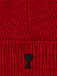 Ami Paris Unisex 'Ami De Coeur' Beanie