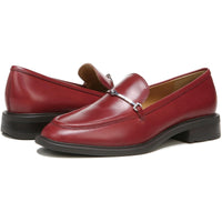 Eda Womens Leather Slip On Loafers14