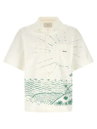 PRADA Prada Men 'Cabin' Bowling Shirt