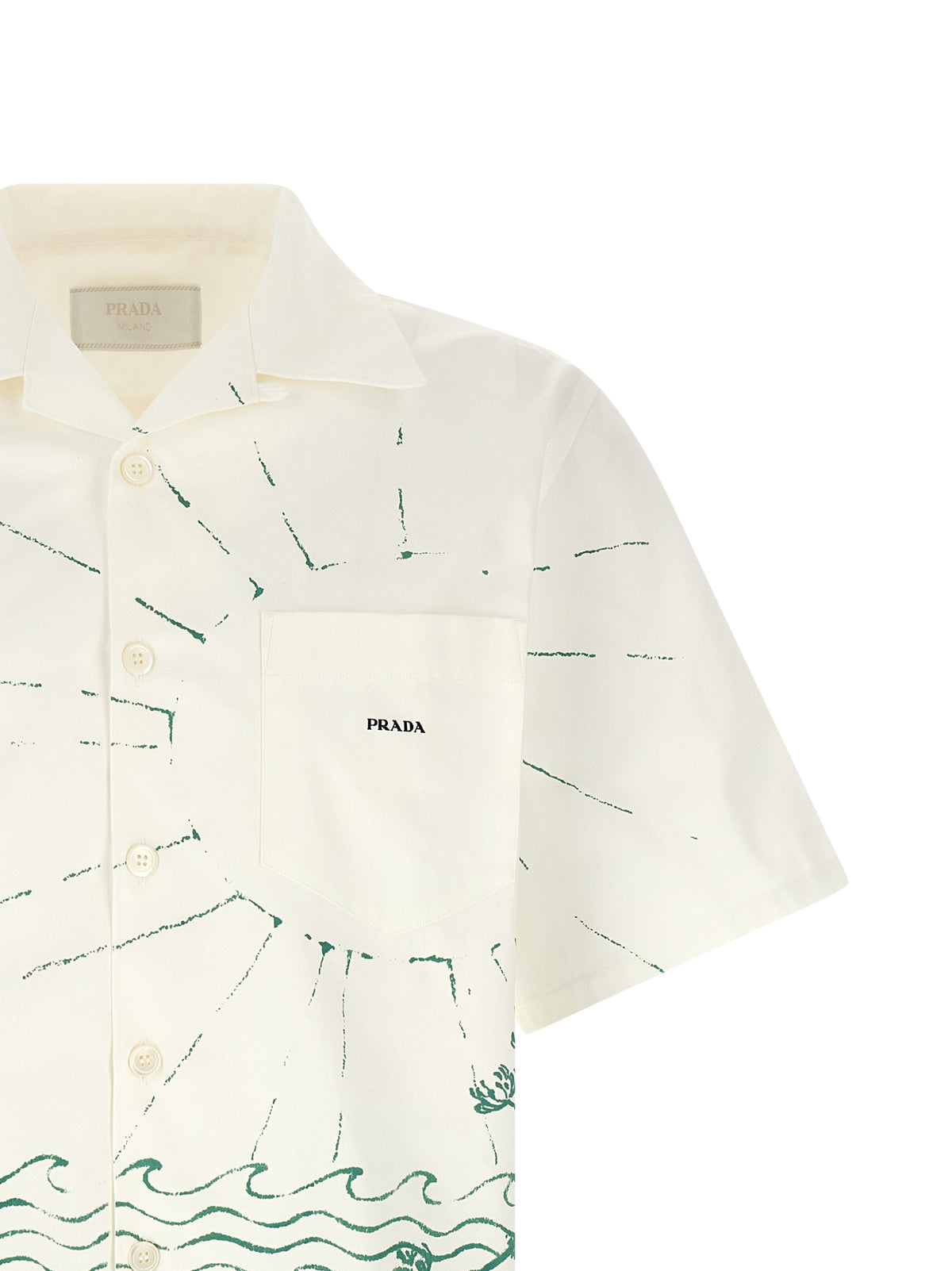PRADA Prada Men 'Cabin' Bowling Shirt
