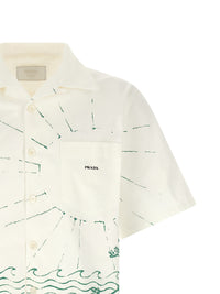 PRADA Prada Men 'Cabin' Bowling Shirt