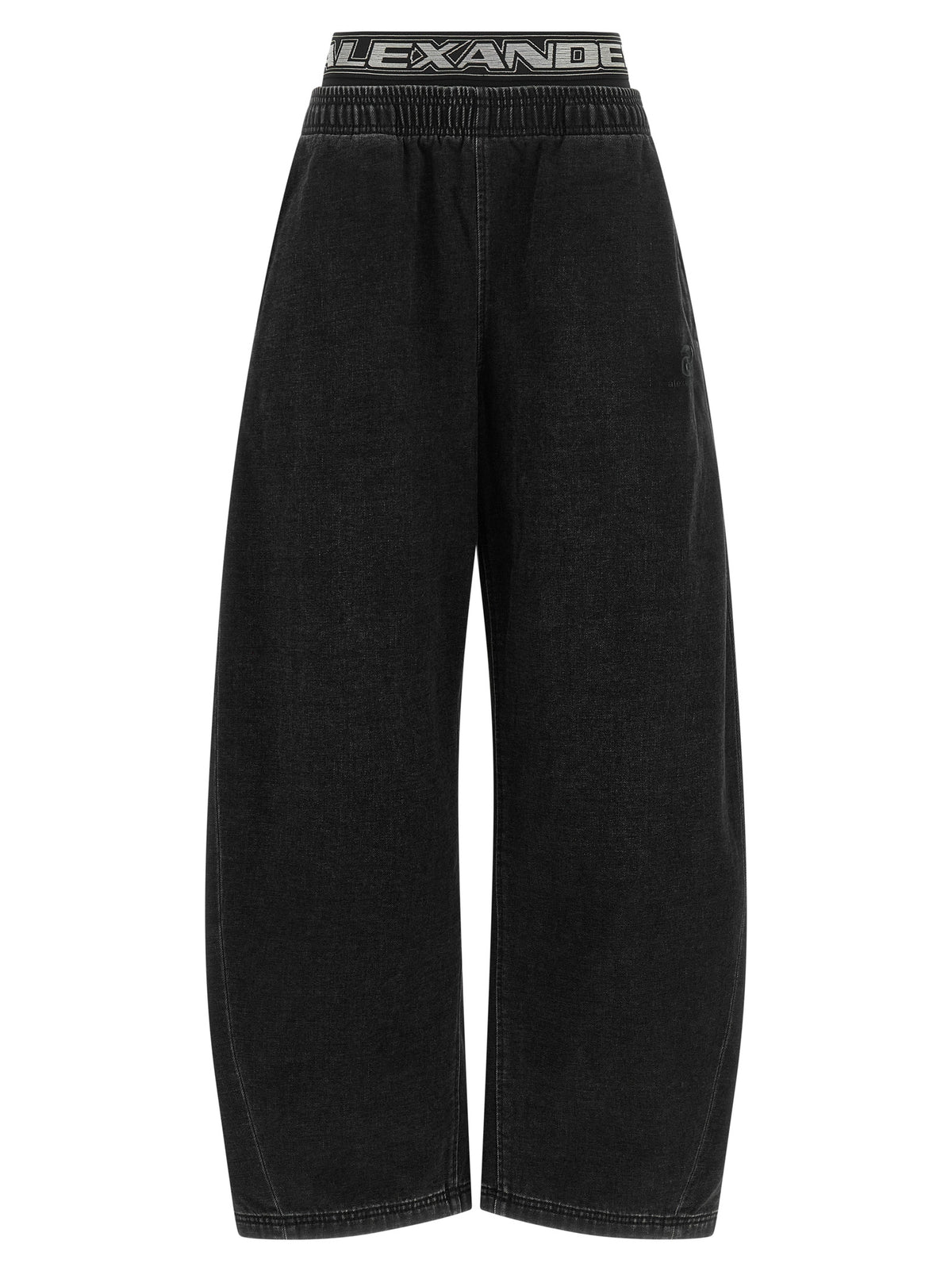 Alexander Wang Women Denim Pants With Elastic