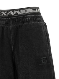 Alexander Wang Women Denim Pants With Elastic