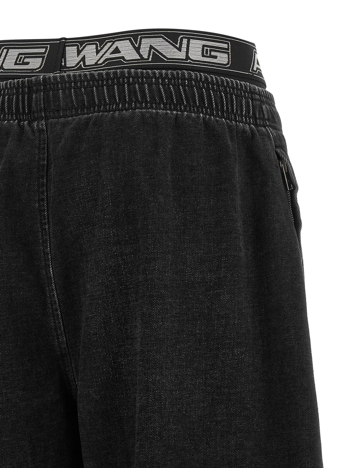 Alexander Wang Women Denim Pants With Elastic