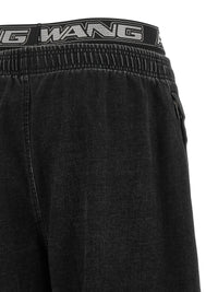 Alexander Wang Women Denim Pants With Elastic