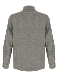 Zegna Men 'Crossover' Overshirt