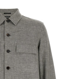 Zegna Men 'Crossover' Overshirt